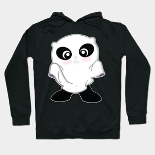 Cute Ghost Panda Funny Halloween T Shirt Gifts Hoodie